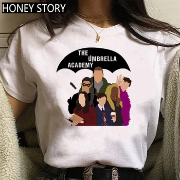 Ženské Letné Módy Unisex Tričko The Umbrella Academy T Shirt Ženy Kawaii Diego Funny T-shirt Cha-Cha Grafické T Košele