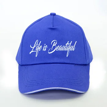 Život Je Krásny List tlač Ženy baseball cap 2020 lete mužov Voľný čas, outdoor Trucker spp nastaviteľné Unisex klobúk snapback