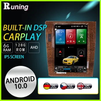 128GB Android 10 autorádia Pre Volkswagen Phaeton 2003-2013 Auto, Auto Rádio Stereo GPS Navigácie Multimediálne DVD Prehrávač Vedúci Jednotky
