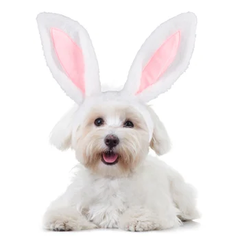 1Pcs Krásne Veľkonočné Roztomilý Kostým Veľkonočné Spp Bunny Králik Klobúk s Ušami Bunny Uši Pre Mačky a Malé Psy domáce Zvieratá Kostým Príslušenstvo