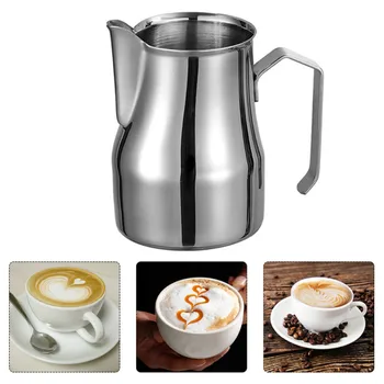 350 ml 500 ml 750 ml, Nerezová Espresso Kávu Džbán Latte Napenenie Mlieka Kanvica Kuchyňa protišmykových a Stabilné, Pevné, Odolné Káva