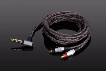 4.4 mm/2,5 mm Upgrade VYVÁŽENÝ Zvukový Kábel Pre Audio-technica ATH-AP2000Ti ATH-ES/CT ATH-AWKT AWAS WP900 ATH-ADX5000 slúchadlá