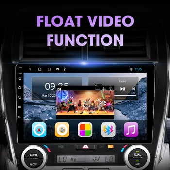 Android 10 2 Din Auto Stereofónny Zvuk Rádia pre Toyota Camry U. S 2012-2017 Multimediálne Video, Dotykový Displej Prehrávača 4G Wifi Reproduktor MP5