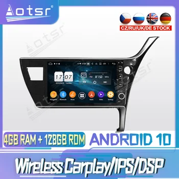 Android 10 PX6 128G Pre TOYOTA Corolla Innova RHD DVD, GPS Navigácia, Auto Rádio, Stereo Video Prehrávač Multimediálnych súborov HeadUnit 2din
