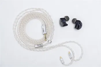 BQEYZ Lete HiFi Slúchadlá In-Ear Monitor 3 Hybrid Ovládače Vyvážené IEM Hluku Izolácia s Odnímateľný Kábel Upgrated
