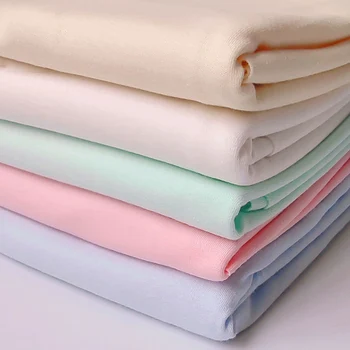 Bavlnenej Pletenej Tkaniny, pružný Vytlačené pletené jersey textílie podľa meter DIY detské oblečenie textílie 50x180cm