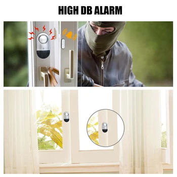 Dvere, Okno, Senzor Domov Nezávislé Osobné Zabezpečenie Bezdrôtovej siete, Poplašné zariadenie Bell Pre Domáce GHS99