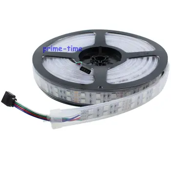 Dvojradu LED Pás SMD 5050 120LEDs/m 12V IP20/IP67 Vodotesný flexibilný Svetlo 5meter/veľa Biela/Teplá Biela/RGB Farba