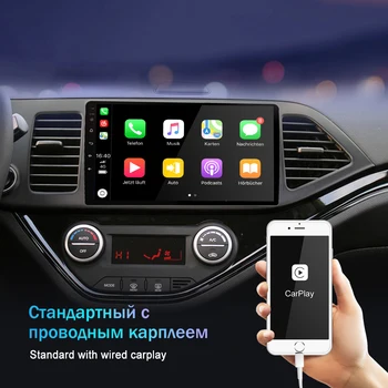 EKIY Android 9.0 Auta GPS Na Suzuki Jimny 2007-2012 Multimediálne Obrazovky Navigácie Stereo Automobilov, Rádio magnetofón č. 2 Din