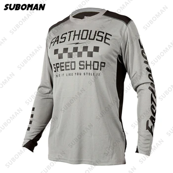 Fasthouse Hot Predaj Off Road Horské Tím Oblečenie, Cyklistické tričko Zjazdové Jersey Long Sleeve Motocykel Jersey Cyklistické pánske