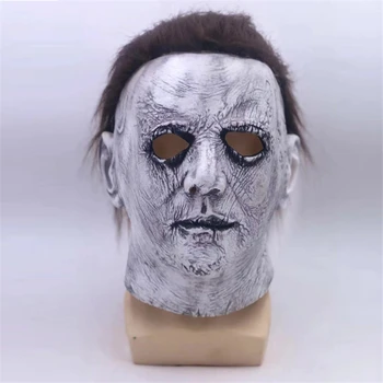 Halloween Zabíja Michael Myers Cosplay Kostým Masky Latex Maska Pre Dospelých Plnú Tvár Rekvizity Strany
