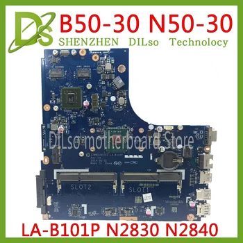 KEFU ZIWB0/B1/E0 LA-B101P Pre Lenovo B50-30 N50-30 Doske LA-B101P N2830/N2840 CPU GT820M GPU Rev: 1A Doske Test