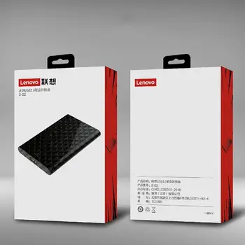 Lenovo 2.5 palcový SATA Mechanické ssd Pevný Disk 5Gbps Externé SSD USB3.0 Pevného Disku Box, Adaptér Windows Xp/ 7/8/10/MAC