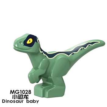 MOC Stavebné Bloky Mini Dinosaura Malých Častíc Scény Príslušenstvo Deti Zmontované Dragon Bloky FiguresToys