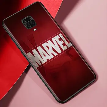 Marvel Avengers Pre Xiao Redmi Poznámka 10 10 9 9S 9T 8T 8 7 6 5 Pro Max 5A 4X 4 5G Mäkké Silikónové Telefón Prípade