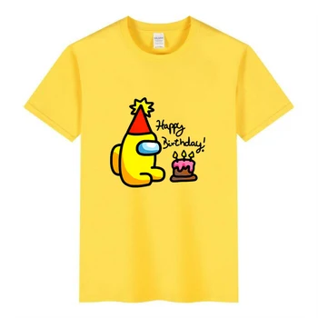 Medzi nami T Shirt Deti Medzi Tlač Cartoon Chlapcov, Oblečenie Pre Dievčatá Dieťa T-Shirt Deti, Šaty, Topy Krásne Dieťa T-shirts