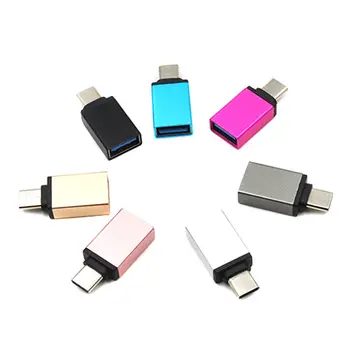 Mini USB 3.1 Typ-C kábel Kábel Adaptéra USB 3.0 Hliníkovej Zliatiny OTG Converter Pre Všetky Typ-c Mobilný Telefón, Tablet PC Macbook DU55