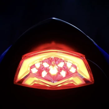 Na SUZUKI GSX-S750 GSXS 750 1000 GSXS750 GSX-S1000 GSXS1000 2017-2021 Motocykel Integrované LED zadné Svetlo Zase signál Montáž
