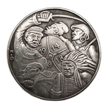 Nemecko 1918 Pamätné Mince On Zaspal Na Zdravie Spomienky Mince Zber Domáce Dekorácie Remesiel Suvenírov Darček