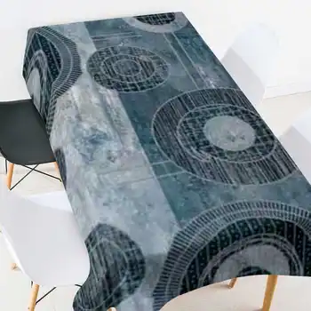 Nordic Štýl Geometrie Tlač Obrus na Stôl Svadobné Dekorácie Obdĺžnikový Nepremokavé Jedálenský Stôl Obrus