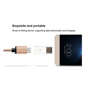 Nový Adaptér USB Typ-C Micro USB Prevodník Typ Kábla C Adaptéra USB OTG 2.0 Podpora Pre Xiao 4C /Huawei /HTC Oneplus LG Tablet