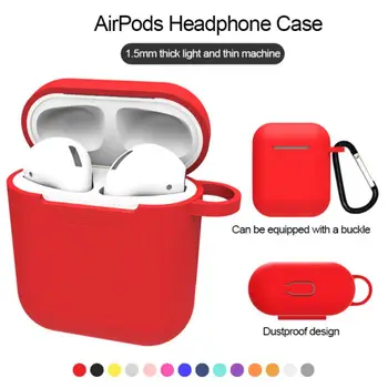 Pre Apple AirPods 2 Airpods2 Prípadoch Airpods1 Slúchadlá Prípadoch S Hákom Kryt Pre Vzduch Struky 1 Pod Bezdrôtové Nabíjanie Box