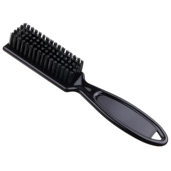 Profesionálne Čierna Rukoväť Styling Nástroje Muži Ženy Špirála Čistiaca Kefa Salon Hair Sweep Holič Nástroj Vlasy Styling Príslušenstvo