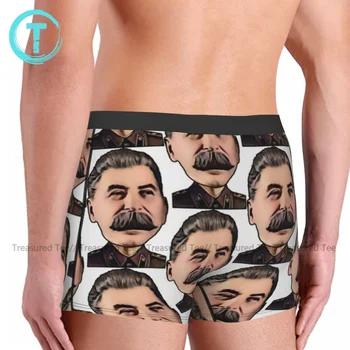 Stalin Bielizeň Priedušná Dizajn Hot Batožinového Priestoru Polyester Sublimačná Chlapec Boxer Krátky