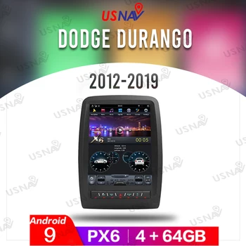 USNAV Tesla štýl pre Dodge Durango 2011-2019 Android 9.0 4gb carplay multimediálne autorádio s GPS Navigácie Stereo 1din headunit