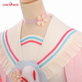 UWOWO Wc-Viazané Hanako-kun/Jibaku Shounen Hanako-kun Yashiro Nene Kimono Cosplay Kostým Roztomilé Dievčenské Šaty