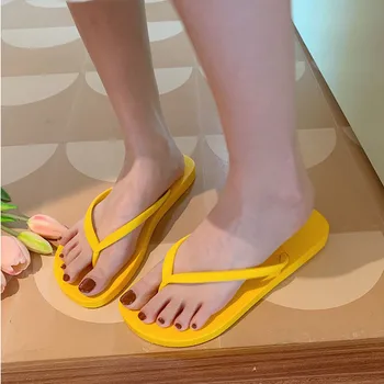 Veľká Veľkosť 43 44 Žien Flip Flops Dámy Vnútorné Papuče, Sandále Pre Ženy 2020 Mužov Pláži Flip Flops Topánky Milenca Papuče Mužov