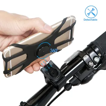 Všeobecné Požičovňa Mobilný Telefón Majiteľa Vymeniteľného Na Motocykel, Bicykel Anti-Shake Bicykel Otáčanie 360 Pre 4.5-7,0 Palcový Smartphone