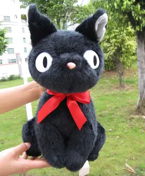 Štúdio Ghibli Hayao Miyazaki Kiki je dodacej Služby, Čierna JiJi Plyšové Hračky Mini Black Cat Kiki Vypchaté Hračky Pre Dieťa Luxusný Batoh