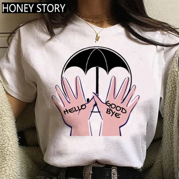 Ženské Letné Módy Unisex Tričko The Umbrella Academy T Shirt Ženy Kawaii Diego Funny T-shirt Cha-Cha Grafické T Košele