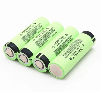 1-10pcs pôvodné 21700 NCR21700T lítiová nabíjateľná batéria 4800mAh 3,7 V 40A high-vybíjania batérie high-mozgov Li-ion batéria