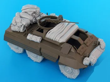1:35 Rozsahu Živice Die-cast Obrnené Vozidlo, Tank Chariot Časti Úprava neobsahuje Nevyfarbené Tank Model NÁM M20