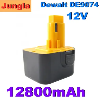 12V 12800mAh Nástroj batérie pre Dewalt DE9074 DC9071 DE9037 DE9071 DE9075 DW9071 DW9072 DW9074 DC727 DC756 DC980 DC981 DW051