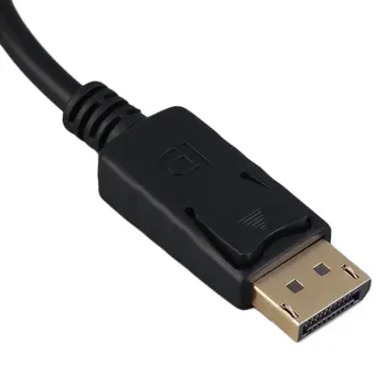 2016 sa Nový Displej Port DP na Kompatibilný s HDMI Adaptér HD 1080P M/F Display Port Konektor Kábla na Sklade! Black&white Brandnew