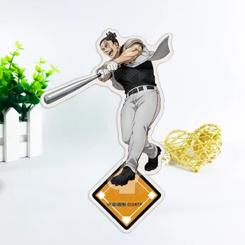 Akryl Stojí Karty Ploche Zber Výzdoba Okolo Anime Jujutsu Kaisen Baseball Hra
