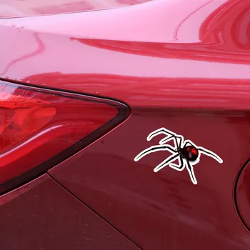 Aliauto Cool Auto Samolepky Čierna Vdova Spider Dekor Príslušenstvo Vinyl Kotúča, na Ford Focus 2 Passat B6 Opel Astra ,14 cm*8 cm
