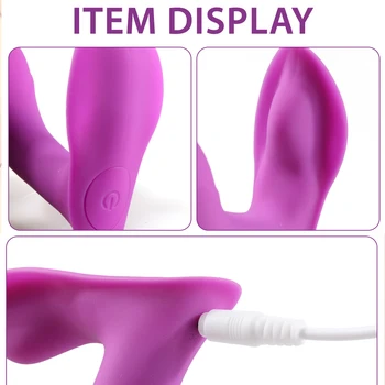 Bezdrôtové Diaľkové Nohavičky Vibrátor pre Ženy s Stimulátor Klitorisu Ženskej Pošvy G-spot Masturbator Klitoris Vibrátory Sexuálne Hračky