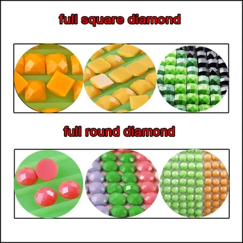 Diy Diamond Maľovanie Cartoon Sladké Srdce Cross Stitch námestie kolo Diamond Vyšívanie Vzorov kamienkami Diamond Mozaika