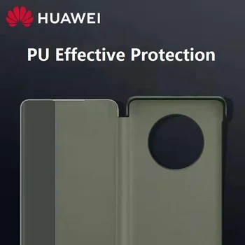 Huawei Mate 40 pro Prípade Luxusné Flip Pôvodné Prebudiť Smart Spánku Telefón Prípadoch Kryt pre Mate 40 Mate40 Pro