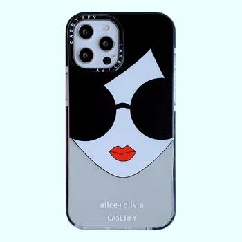 IN Značka Fashion Girl Obrázok Telefón puzdro Pre iPhone 12 Mini 11 Pro XS Max XR 12Pro SE 2020 7 8 Plus X Silikónové Mäkké Pokrytie Coque