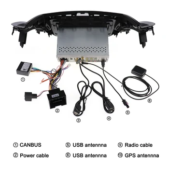 IPS Android 10.0 6+128G Carplay Pre Chevrolet Chevrolet Trax tracker roky 2013-2018 Multimediálny Prehrávač Rádio magnetofón Video, GPS