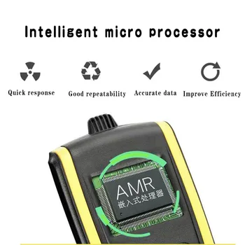 LAMJAD Digitálne vzduch fúka Alkohol Tester Breathalyzer Prenosné LCD Displej Breathalyzer