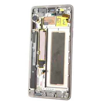 LCD + Dotyk Obrazovky Digitalizátorom. + Rám Pre Samsung Galaxy Note 7 Poznámka FE N930 N930F N935 n935f