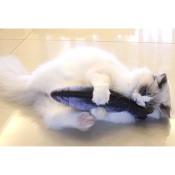 Legendog Tvorivé Ryby Tvar Hračka Pet Ryby Tvar Skus Odolný Catnip Cat Hračka Pet Žuť Hračka Pet Interakcie Prípravy Dodávky