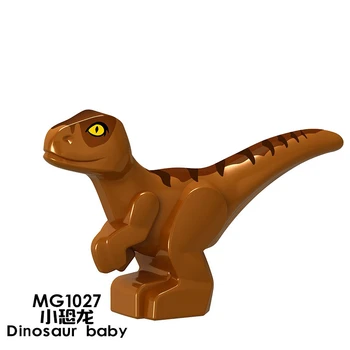 MOC Stavebné Bloky Mini Dinosaura Malých Častíc Scény Príslušenstvo Deti Zmontované Dragon Bloky FiguresToys