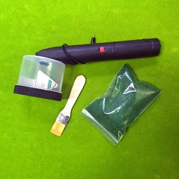 Mini Hrnú Stroj Statickej Trávy Master Aplikátor Batérie Powered 5mm 120 g trávy práškovej Wargames Model Nástroje